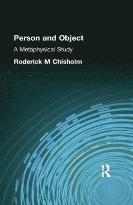 Roderick Chisholm - Person and Object, Häftad