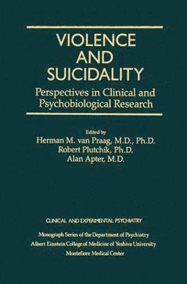 bokomslag Violence And Suicidality : Perspectives In Clinical And Psychobiological Research