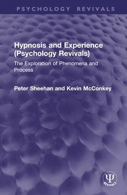 bokomslag Hypnosis and Experience