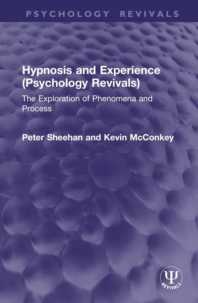 Hypnosis and Experience 1