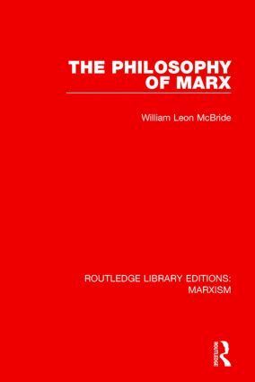 William Leon McBride - Philosophy of Marx, Häftad