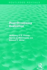 bokomslag Post-Occupancy Evaluation (Routledge Revivals)