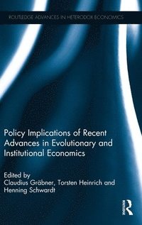 bokomslag Policy Implications of Recent Advances in Evolutionary and Institutional Economics