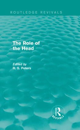 bokomslag Role of the Head (REV) RPD