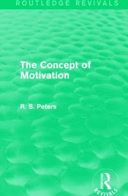 bokomslag The Concept of Motivation