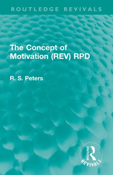 bokomslag Concept of Motivation