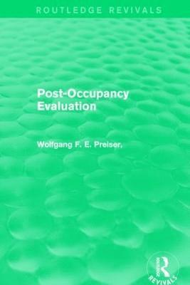 bokomslag Post-Occupancy Evaluation (Routledge Revivals)