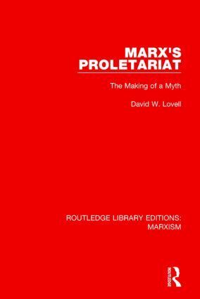 David Lovell - Marx's Proletariat, Häftad