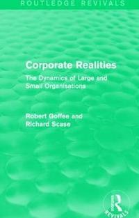 bokomslag Corporate Realities (Routledge Revivals)