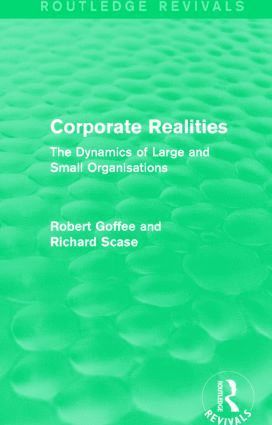 Corporate Realities (Routledge Revivals) 1