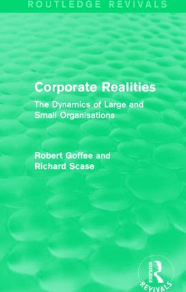 Corporate Realities (Routledge Revivals)