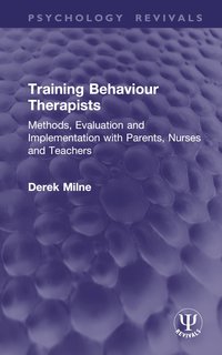 bokomslag Training Behaviour Therapists