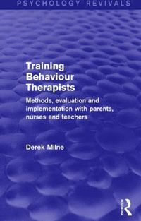 bokomslag Training Behaviour Therapists