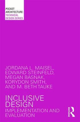 Jordana L. Maisel, Edward Steinfeld, Megan Basnak, Korydon Smith, M. Beth Tauke - Inclusive Design, Häftad