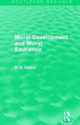 Moral Development and Moral Education (REV) RPD 1