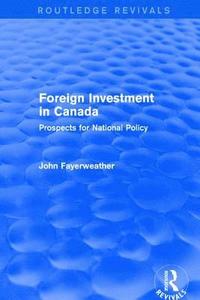 bokomslag Foreign Investment in Canada