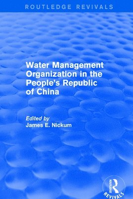 Revival: Water Management Organization in the People's Republic of China (1982) 1