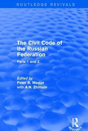 Peter B Maggs - Civil Code of the Russian Federation, Inbunden