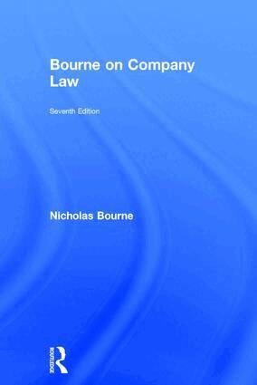 Nicholas Bourne - Bourne on Company Law, Inbunden