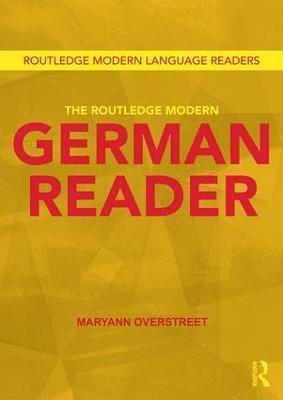 bokomslag The Routledge Modern German Reader