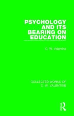 bokomslag Psychology and its Bearing on Education
