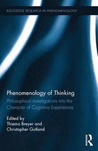 bokomslag Phenomenology of Thinking