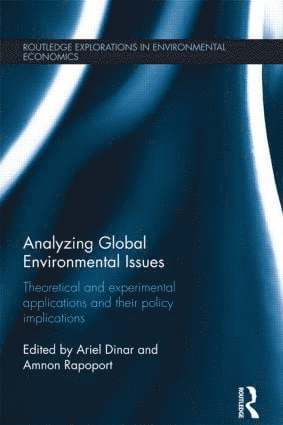 Ariel Dinar, Amnon Rapoport, USA) Rapoport, Amnon (University of Arizona - Analyzing Global Environmental Issues, Häftad