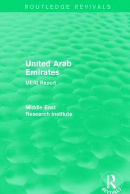 bokomslag United Arab Emirates (Routledge Revival)