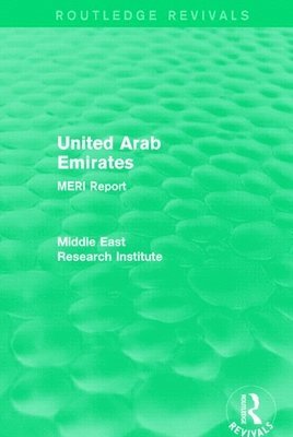 United Arab Emirates (Routledge Revival) 1