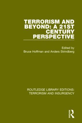 Bruce Hoffman, Anders Strindberg - Terrorism and Beyond (RLE: Terrorism & Insurgency), Häftad
