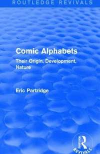 bokomslag Comic Alphabets (Routledge Revivals)