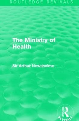 Ministry of Health (Routledge Revivals)