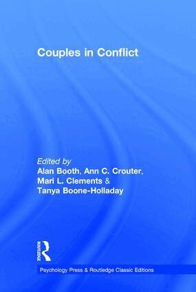Alan Booth, Ann C. Crouter, Mari L. Clements, Tanya Boone-Holladay - Couples in Conflict, Inbunden