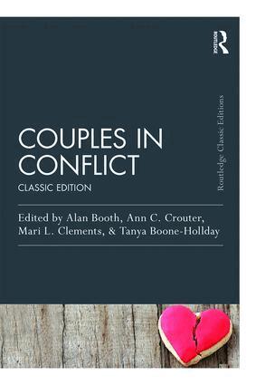 Alan Booth, Ann C. Crouter, Mari L. Clements, Tanya Boone-Holladay - Couples in Conflict, Häftad