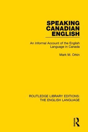 bokomslag Speaking Canadian English