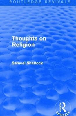 bokomslag Thoughts on Religion