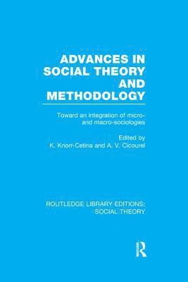 bokomslag Advances in Social Theory and Methodology (RLE Social Theory)