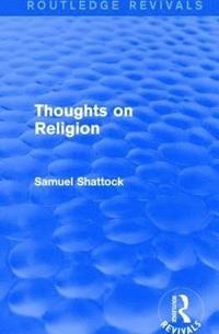 bokomslag Thoughts on Religion