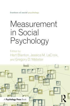Hart Blanton, LaCroix Jessica M., Webster Gregory D. - Measurement in Social Psychology, Häftad