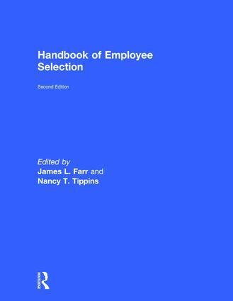 James L. Farr, Nancy T. Tippins - Handbook of Employee Selection, Inbunden
