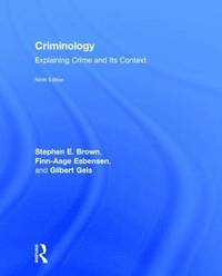 bokomslag Criminology