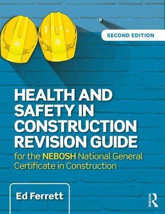 Ed Ferrett - Health and Safety in Construction Revision Guide, Häftad