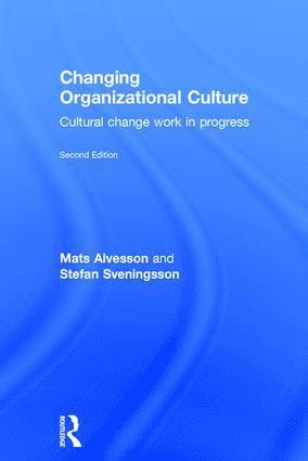 Changing Organizational Culture 1