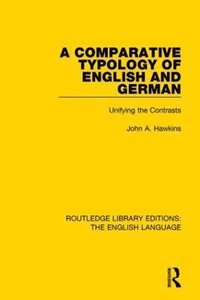 bokomslag Comparative Typology of English and German