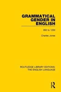 bokomslag Grammatical Gender in English