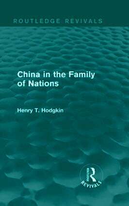China in the Family of Nations (Routledge Revivals)