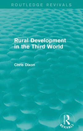 Chris Dixon - Rural Development in the Third World (Routledge Revivals), Häftad