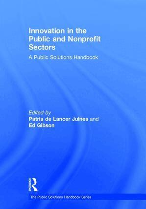 Patria De Lancer Julnes, Ed Gibson - Innovation in the Public and Nonprofit Sectors, Inbunden