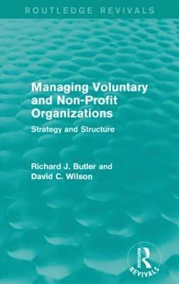 bokomslag Managing Voluntary and Non-Profit Organizations