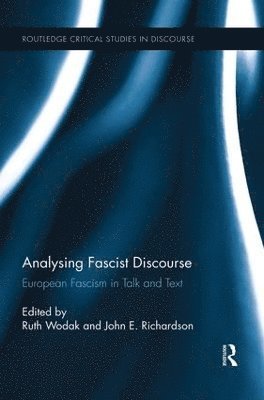 bokomslag Analysing Fascist Discourse